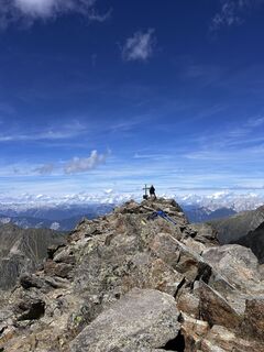 Photo de Johann Kusch le long du parcours