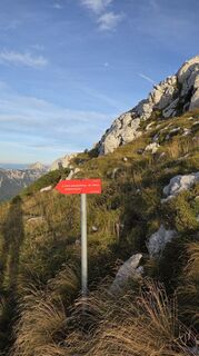 Foto von Klementina Gartner entlang der Tour