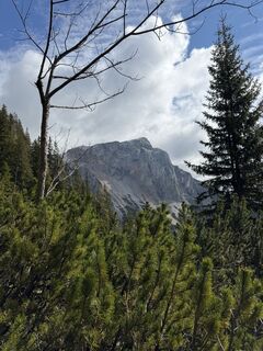 Foto von Luca Pirker entlang der Tour