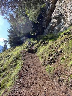 Rückweg von der Rotspitze