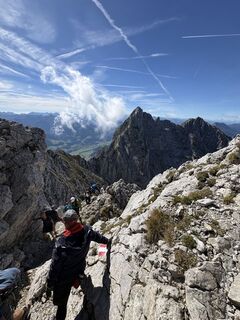 Foto von Sergej Timohin entlang der Tour