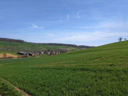 Foto von Gabriele entlang der Tour