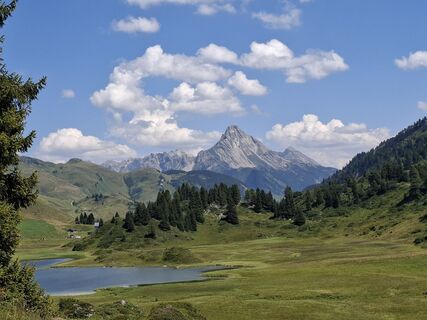 Foto de Heidi Schmid a lo largo del recorrido