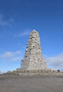 Foto van Moni langs de tour