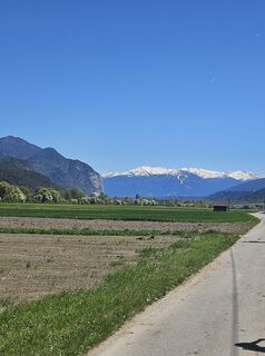 Foto von Michaela Kuntner entlang der Tour