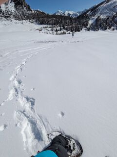 Foto von Diego Baroni entlang der Tour