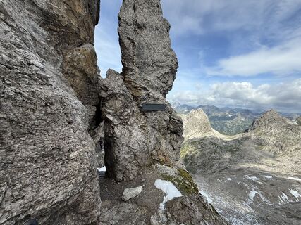 Photo de Norbert Herbig le long du parcours