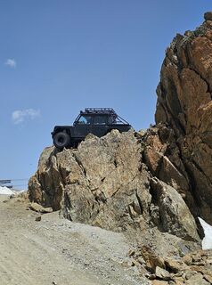 Foto von Sylvia Wilhelm entlang der Tour