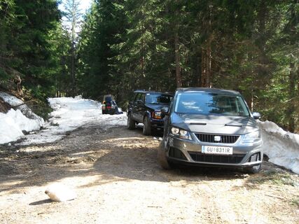 Parkplatz Abzweigung Knappenstube