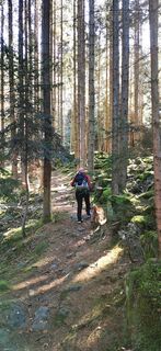 Foto von Klaus Lehner entlang der Tour