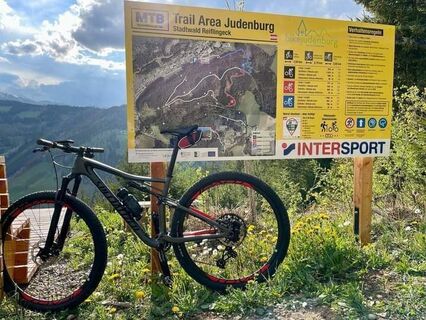 Infotafel Trail Judenburg