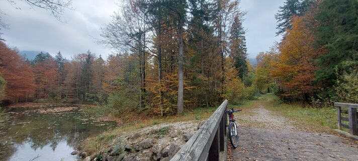 Foto von Hans Klamer entlang der Tour