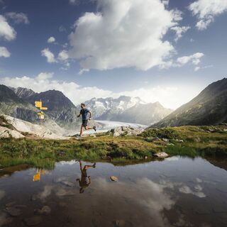 Trail running in der Aletsch Arena