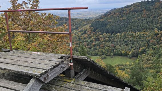 Foto von Katja Senkel entlang der Tour