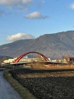 Foto de Maximilian Klammer a lo largo del recorrido