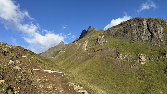 Foto von Jean Claude Guidi entlang der Tour