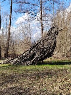 Foto de Anita Lovat a lo largo del recorrido