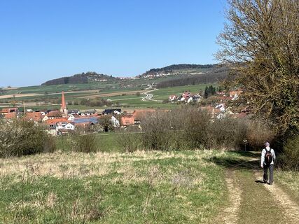 Foto von Harald Mang entlang der Tour
