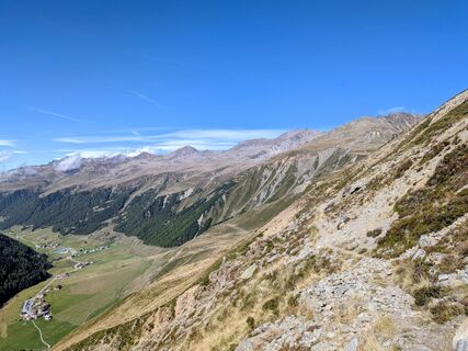 Foto von Sabrina Hackel entlang der Tour