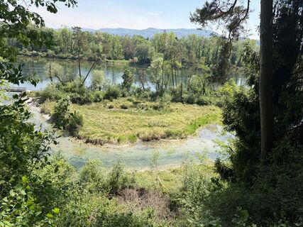 Foto von Astrid entlang der Tour