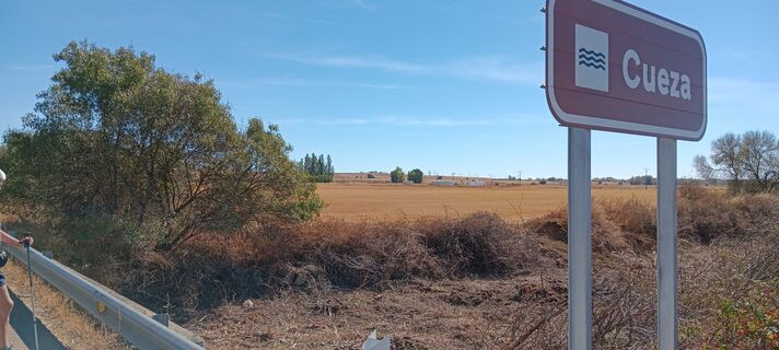 Foto de Patrice Gouspy a lo largo del recorrido