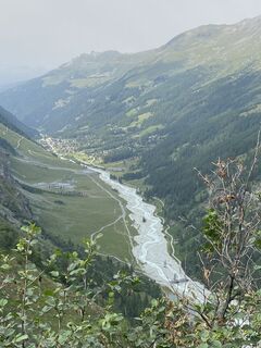 Foto von Tina Gehrig entlang der Tour