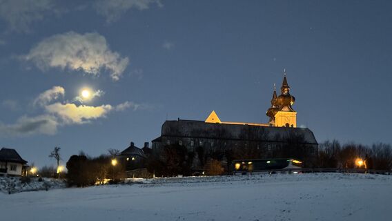 Zdjęcie z Sebastian Hütter wzdłuż trasy