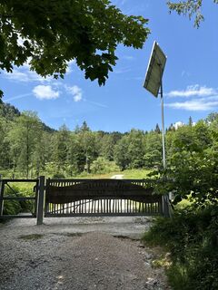 Foto von Heinz Sperl entlang der Tour