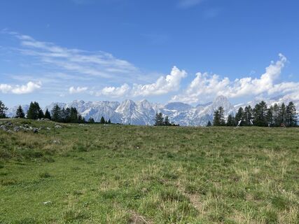 Foto von Irmgard Mader entlang der Tour