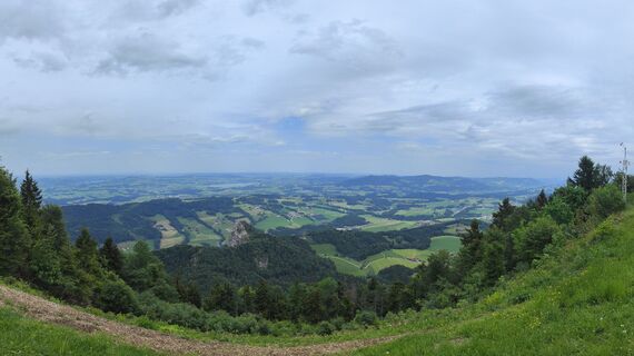 Foto de Andreas Oberholzer a lo largo del recorrido