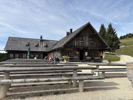 Photo de Heinz Sperl le long du parcours