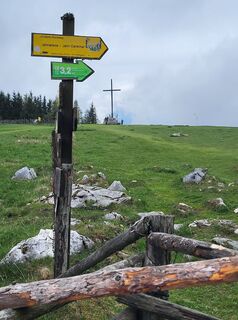 Foto von Reinhard Pomper entlang der Tour