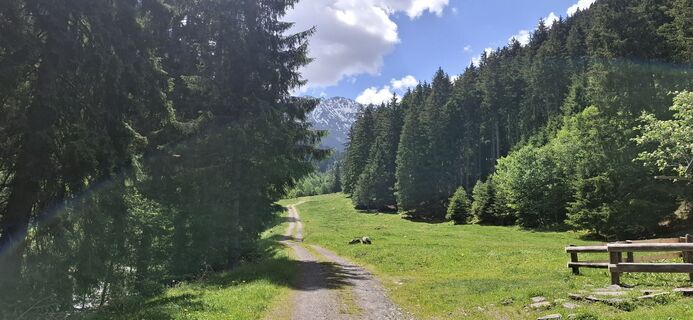 Foto de Christian Freythaler a lo largo del recorrido