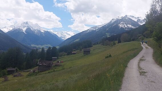 Foto von Walter Jenewein entlang der Tour