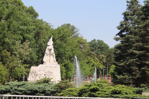 Fotografia z Günter Kleutsch na trase