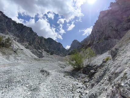 Photo de Siegfried Scholz le long du parcours