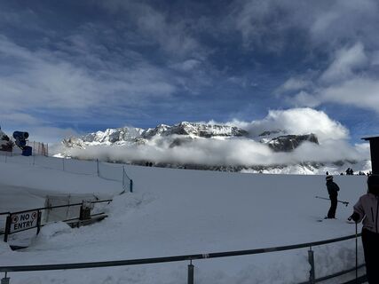 Zdjęcie z Michael Meier wzdłuż trasy