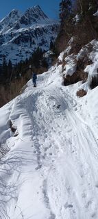 Foto von Anita Hüttl entlang der Tour