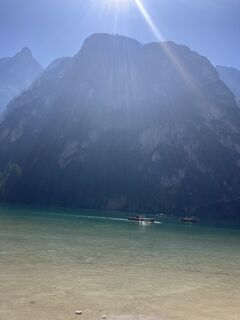 Foto van Lorenz Kleber langs de tour