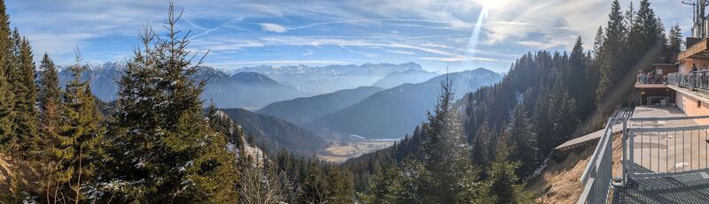 Foto von Thomas Brugger entlang der Tour