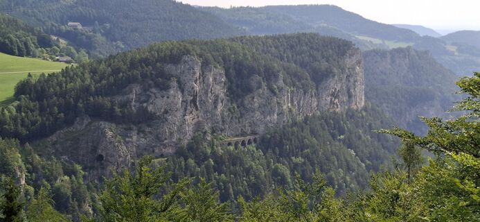 Foto de georg leitner a lo largo del recorrido