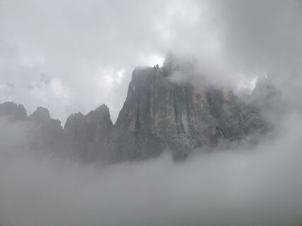 Foto de Gabriele Resmini a lo largo del recorrido
