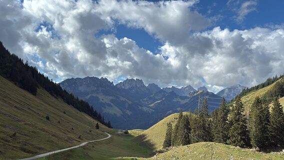 Photo de Barbara Rubitschun le long du parcours