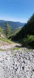 Foto de Mario Libardi a lo largo del recorrido