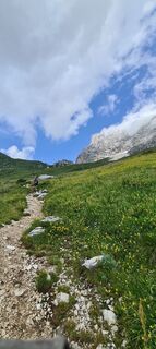 Foto von Martina Oitzinger entlang der Tour
