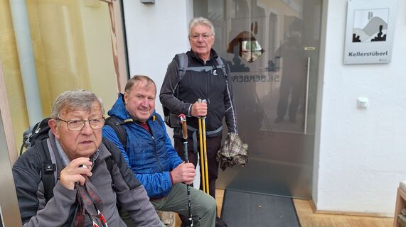 Foto de Karl Kriegseisen a lo largo del recorrido