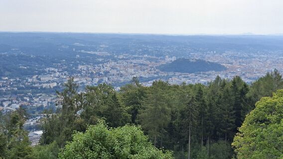 Foto von Werner Veigel entlang der Tour