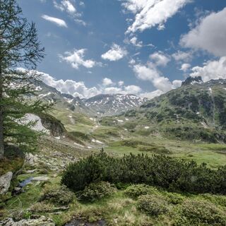 Blick vom Weg # 775 ins Giglachkar