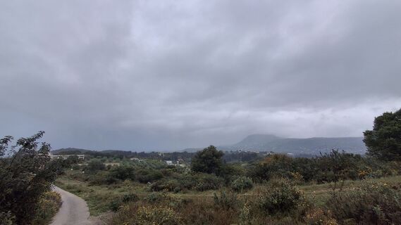 Photo de Youlian le long du parcours