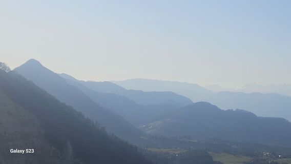 Photo de Huanita Grosman le long du parcours